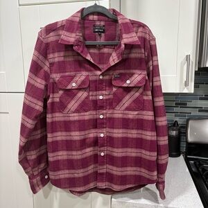 Men’s Brixton Bowery flannel button down shirt